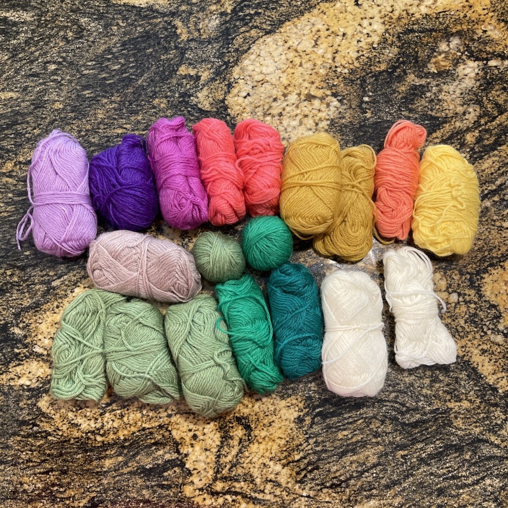 Yarn Vintage COPLEY 11.5 Oz Total. Lot Various Shades Of, Double Knitting‎ Wool